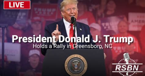 Watch Live: Trump delivers remarks at rally in Greensboro, North Carolina